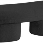 Luka Boucle Fabric Upholstered Bench