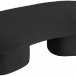Luka Boucle Fabric Upholstered Bench