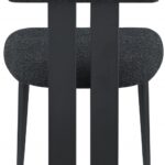 Dario Boucle Fabric Upholstered Dining Chair