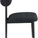 Dario Boucle Fabric Upholstered Dining Chair