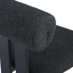 Dario Boucle Fabric Upholstered Dining Chair