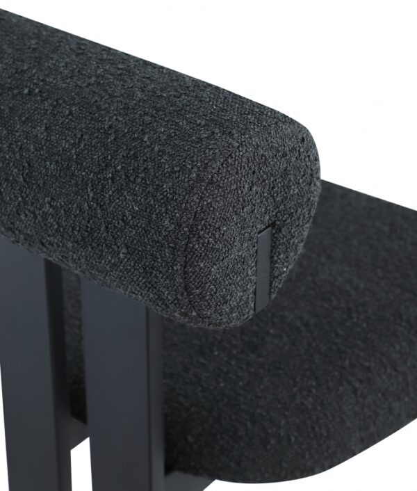 Dario Boucle Fabric Upholstered Dining Chair