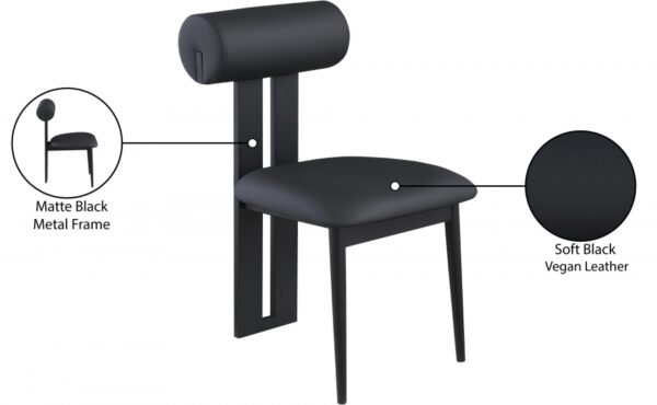 Dario Vegan Leather Upholstered Dining Chair