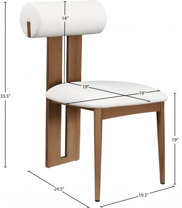 Dario Vegan Leather Upholstered Dining Chair