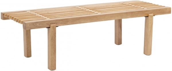 Naya Chenille Fabric Upholstered Bench