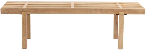 Naya Chenille Fabric Upholstered Bench