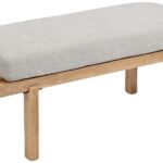 Naya Chenille Fabric Upholstered Bench