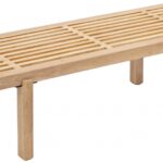 Naya Chenille Fabric Upholstered Bench