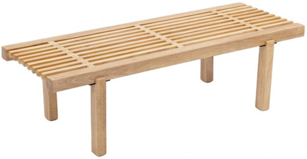 Naya Chenille Fabric Upholstered Bench