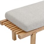 Naya Chenille Fabric Upholstered Bench