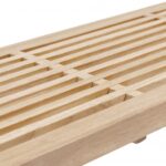 Naya Chenille Fabric Upholstered Bench