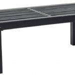 Naya Chenille Fabric Upholstered Bench
