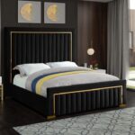 Dolce Velvet Upholstered Queen Bed