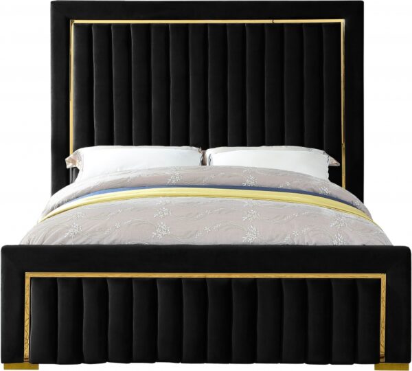 Dolce Velvet Upholstered Queen Bed