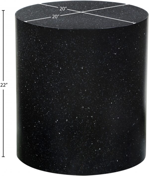 Terrazzo Terrazzo Pattern Iron End / Side Table