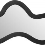 Oblique Iron Frame Mirror