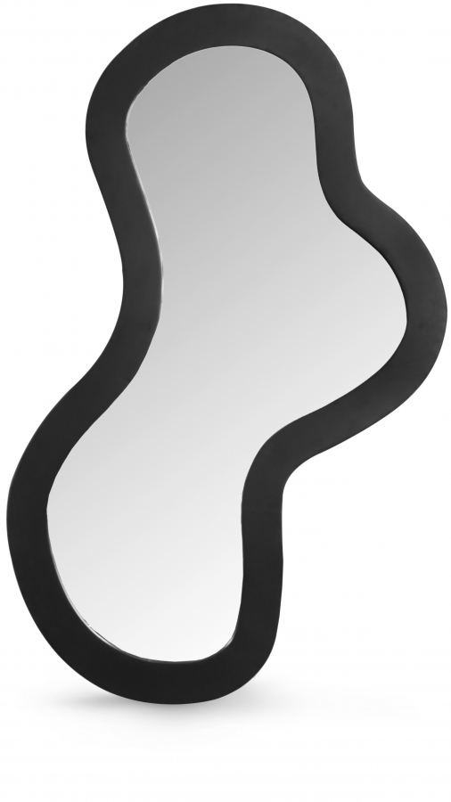Oblique Iron Frame Mirror