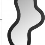 Oblique Iron Frame Mirror
