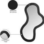 Oblique Iron Frame Mirror