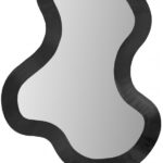 Oblique Iron Frame Mirror