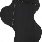 Oblique Iron Frame Mirror