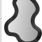 Oblique Iron Frame Mirror