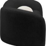 Kali 62" Faux Shearling Teddy Fabric Upholstered Loveseat