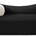 Kali 86" Faux Shearling Teddy Fabric Upholstered Sofa