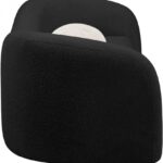 Kali 86" Faux Shearling Teddy Fabric Upholstered Sofa