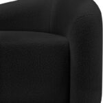 Kali 86" Faux Shearling Teddy Fabric Upholstered Sofa
