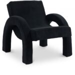 Corduroy Fabric Upholstered Accent Chair