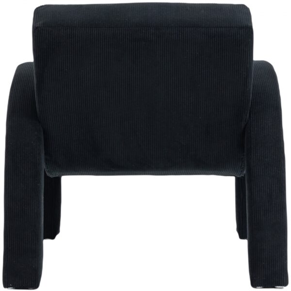 Corduroy Fabric Upholstered Accent Chair