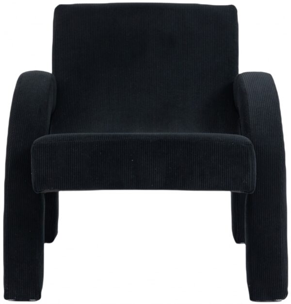 Corduroy Fabric Upholstered Accent Chair