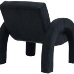 Corduroy Fabric Upholstered Accent Chair
