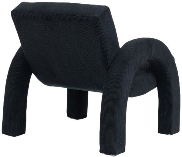 Corduroy Fabric Upholstered Accent Chair