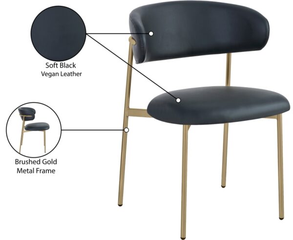 Lupita Vegan Leather Upholstered Dining Chair