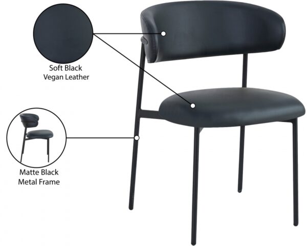 Lupita Vegan Leather Upholstered Dining Chair