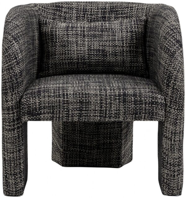 Sawyer Weaved Fabric Upholstered Accent Chair