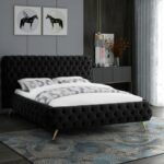 Delano Velvet Upholstered Bed