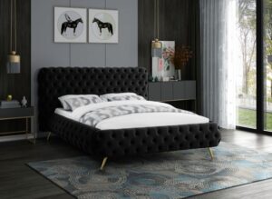 Delano Velvet Upholstered Bed