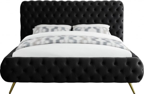 Delano Velvet Upholstered Bed