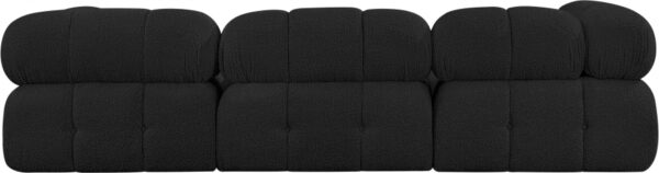 Ames 102" Boucle Fabric Upholstered 3pc. Modular Sofa