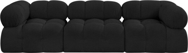 Ames 102" Boucle Fabric Upholstered 3pc. Modular Sofa