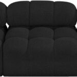 Ames 102" Boucle Fabric Upholstered 3pc. Modular Sofa