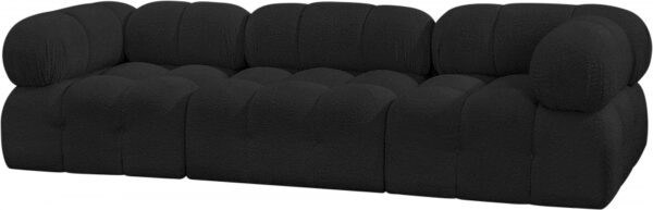 Ames 102" Boucle Fabric Upholstered 3pc. Modular Sofa