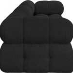 Ames 102" Boucle Fabric Upholstered 3pc. Modular Sofa