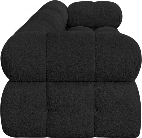 Ames 102" Boucle Fabric Upholstered 3pc. Modular Sofa