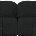 Ames 68" Boucle Fabric Upholstered 2pc. Modular Loveseat