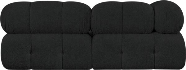 Ames 68" Boucle Fabric Upholstered 2pc. Modular Loveseat