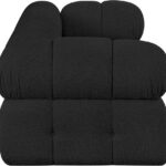 Ames 68" Boucle Fabric Upholstered 2pc. Modular Loveseat